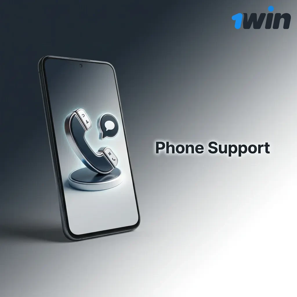 1win phone support helpline for account issues, transactions, and complaints with English and Hindi language options in India