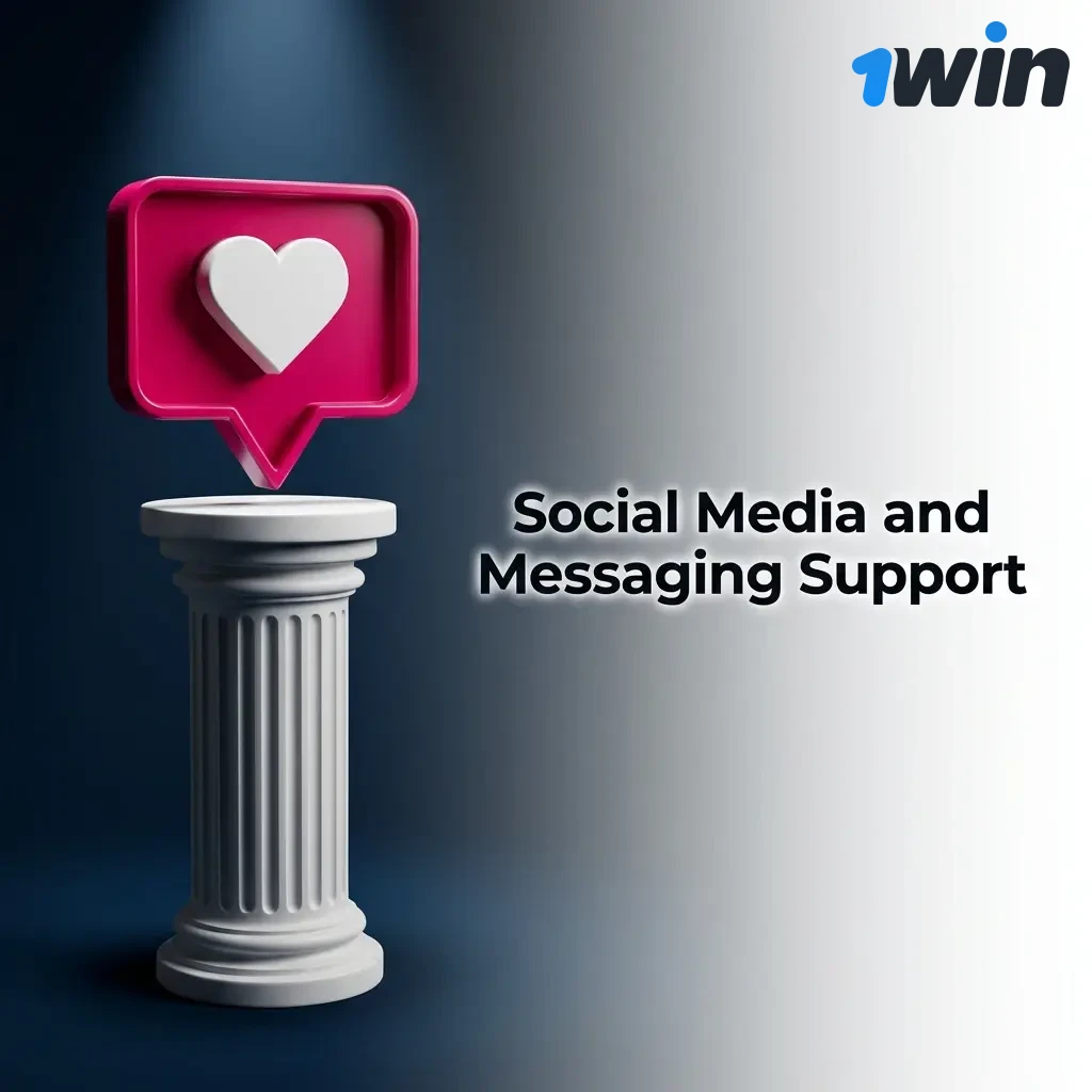 1win customer support via WhatsApp, Telegram, and social media platforms for quick query resolution in India